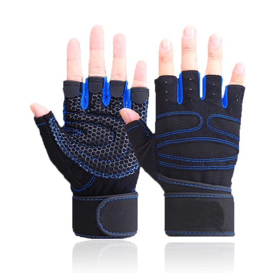 Weight Lifting Gym Gloves with Anti-Slip Palm