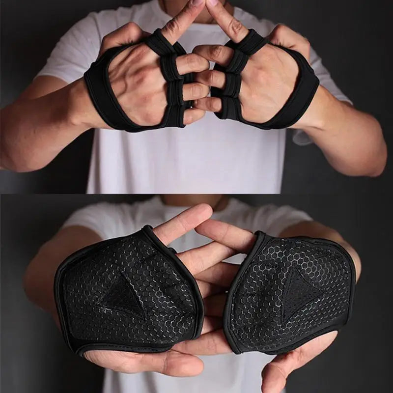 Lifting Palm Dumbbell Grips Pads