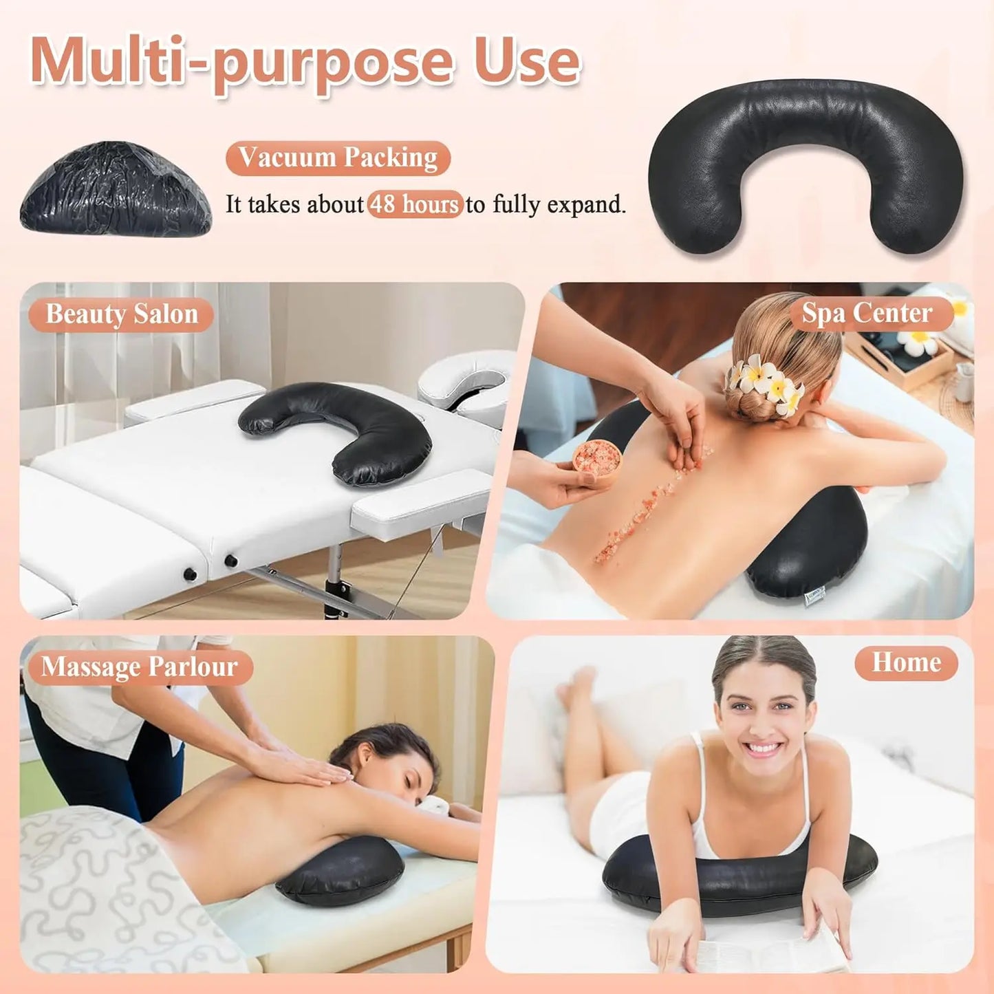 Massage Breast Support Pillow