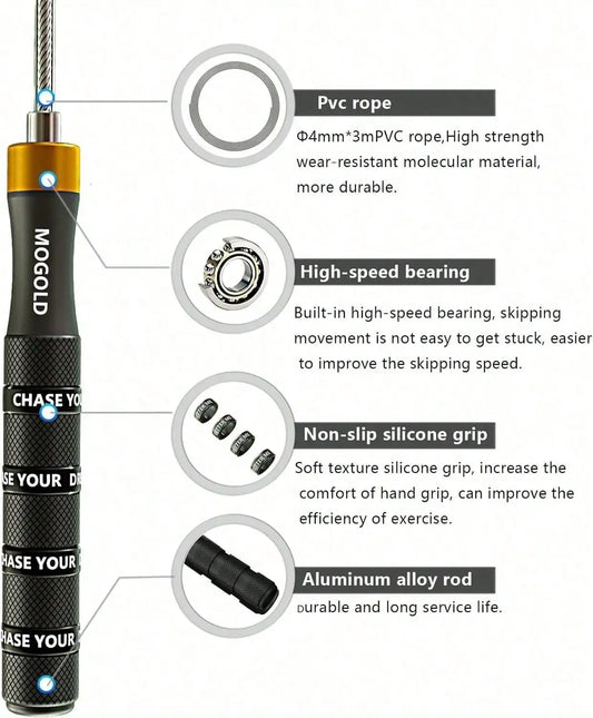 Adjustable Speed Jump Rope
