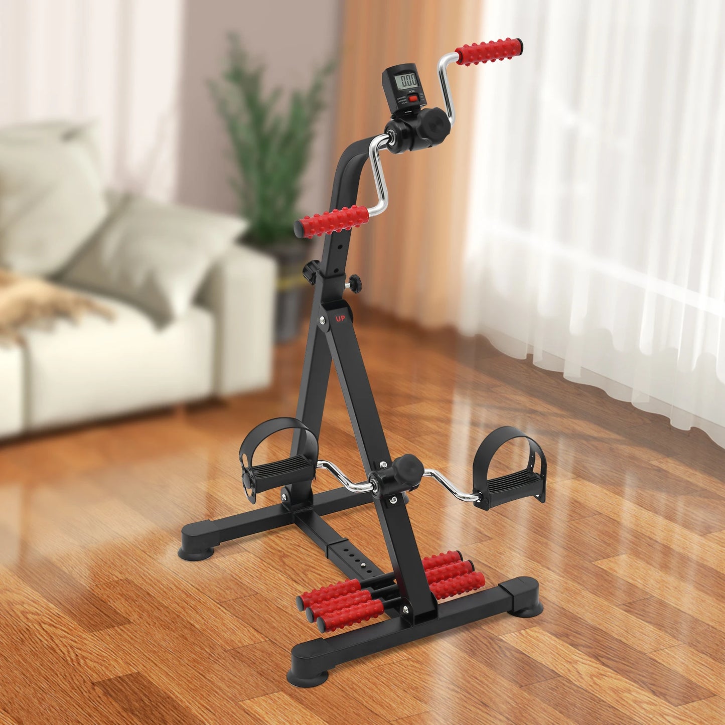 Pedal Exerciser Bike Adjustable Resistance