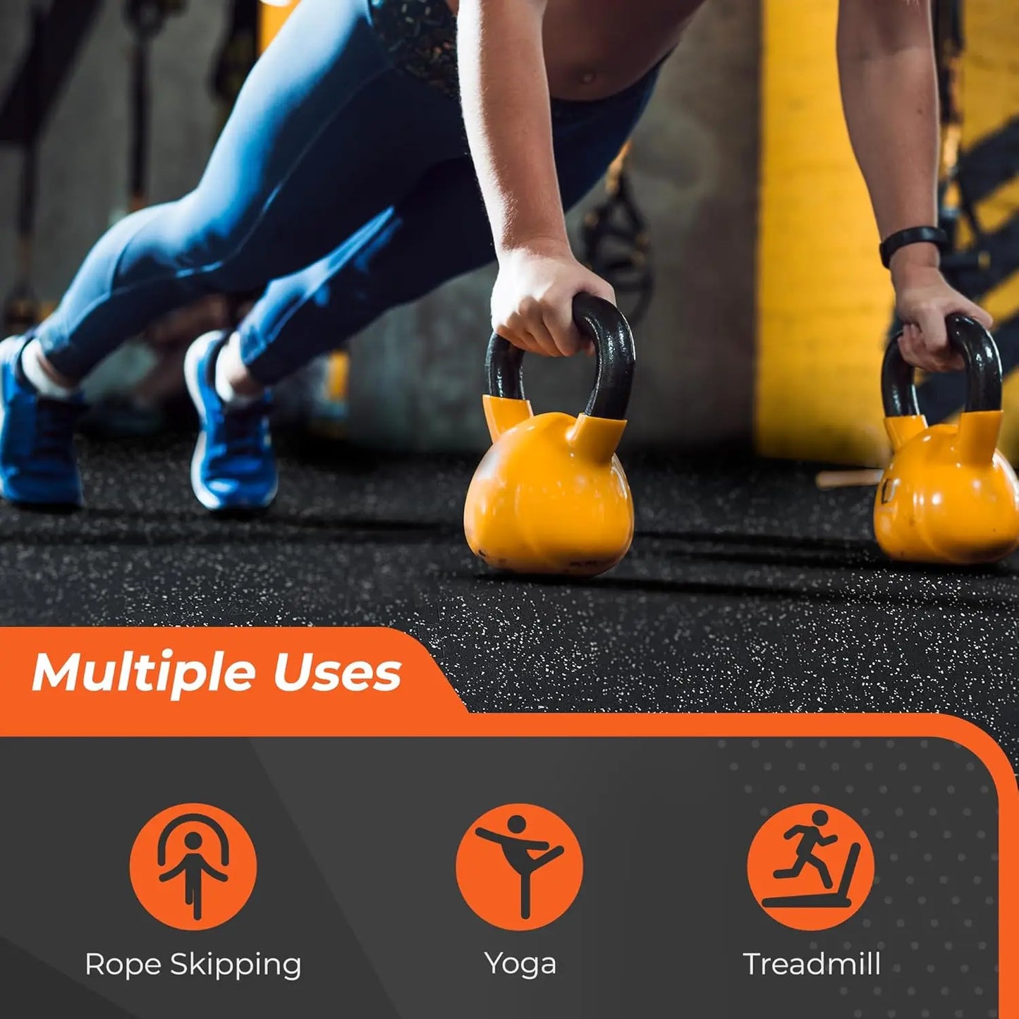 Thick Interlocking Gym Floor Mats