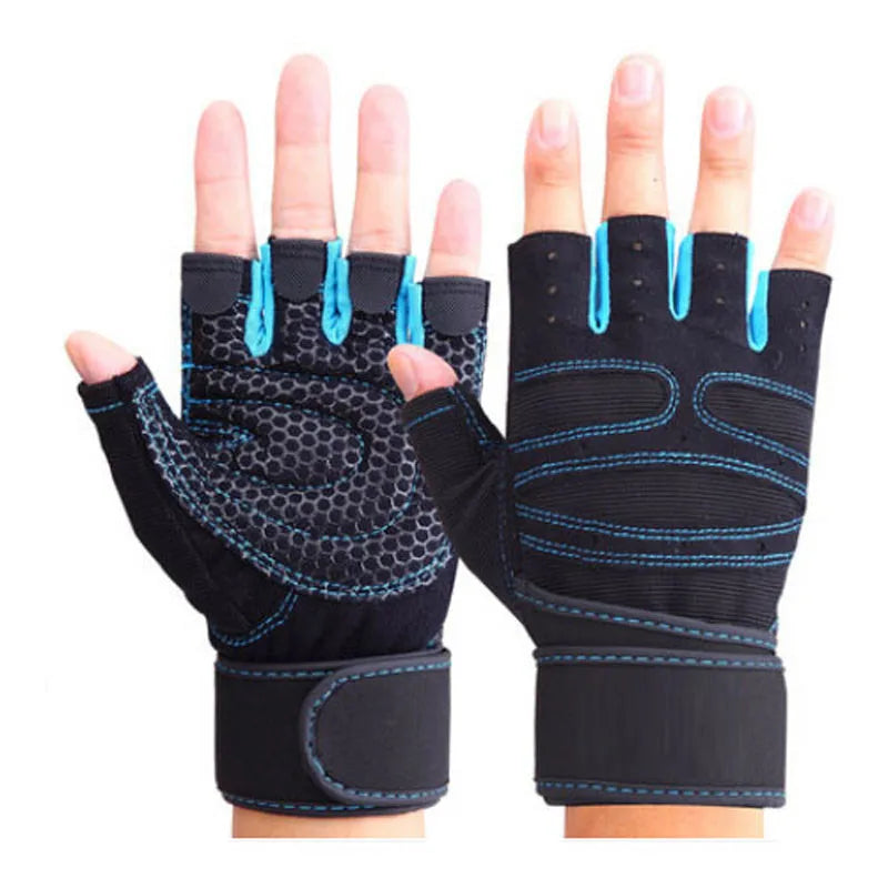 Weight Lifting Gym Gloves with Anti-Slip Palm