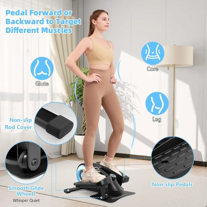 Under Desk Bike Pedal Exerciser Fully Assembled