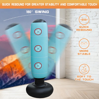 Punching Bag Inflatable Heavy Duty Boxing Bag