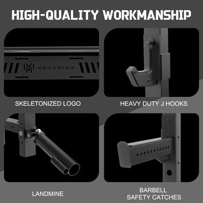 Wall Mounted Power Rack