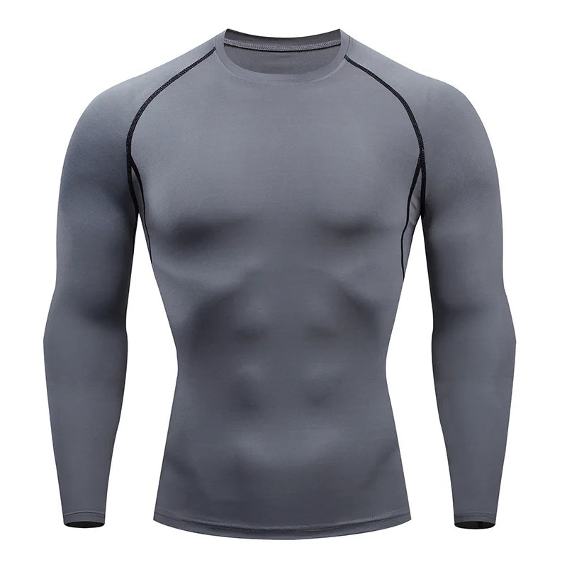 Men Running Compression Shirts