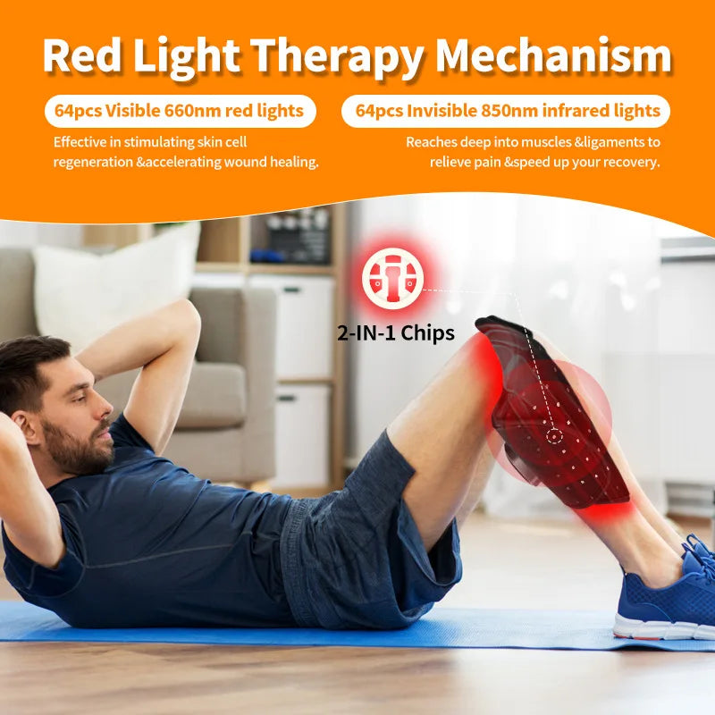 Wrist Ankle Red Light Therapy Massage Belt