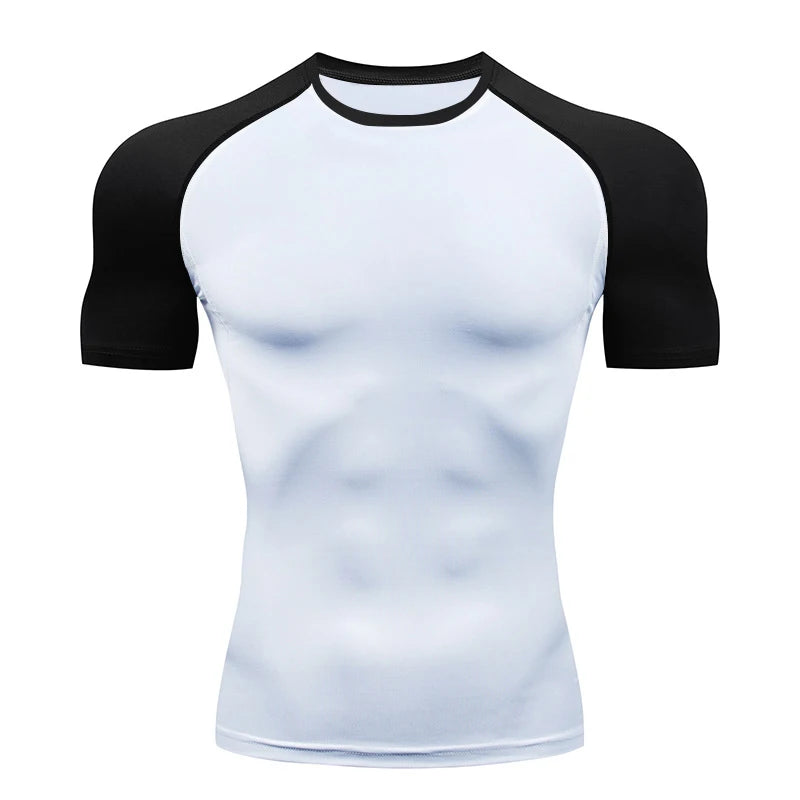 Men Running Compression Shirts