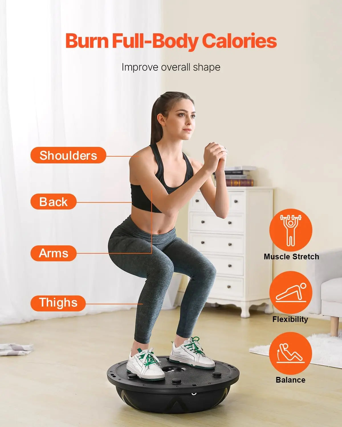 Half Exercise Balance Ball