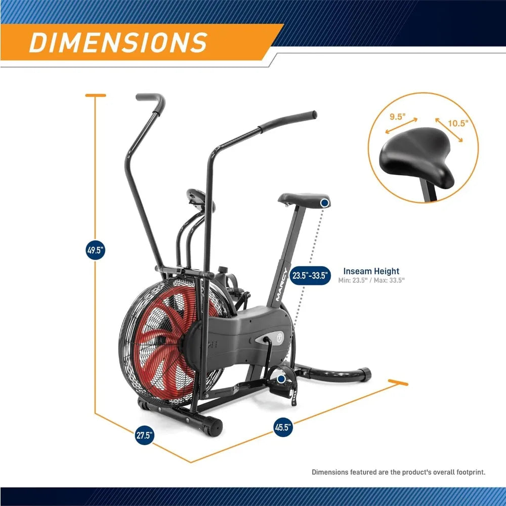 Marcy Air-Resistance Exercise Fan Bike