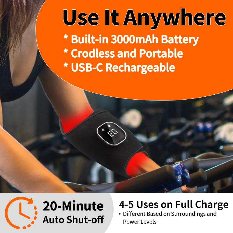 Wrist Ankle Red Light Therapy Massage Belt