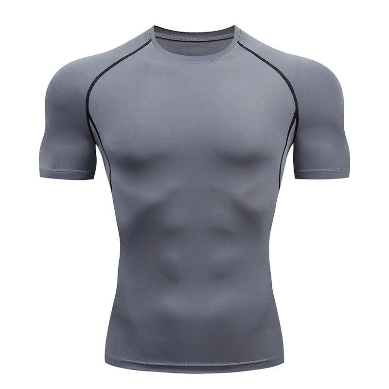 Men Running Compression Shirts