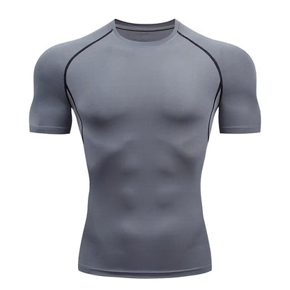 Men Running Compression Shirts