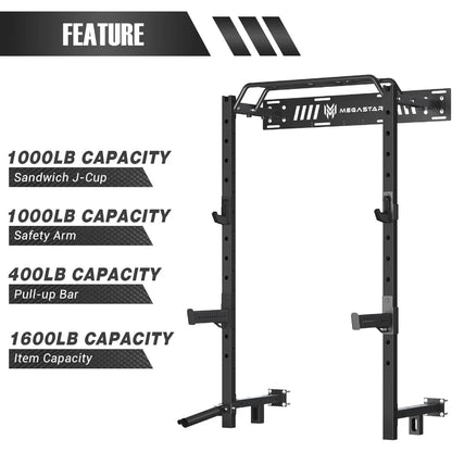 Wall Mounted Power Rack