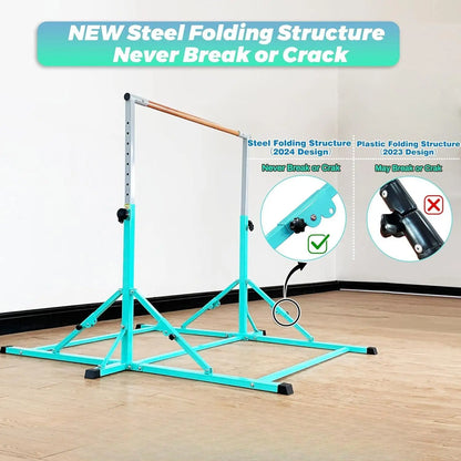 W-Gymnastic Bar for Kid and Teenage Ages
