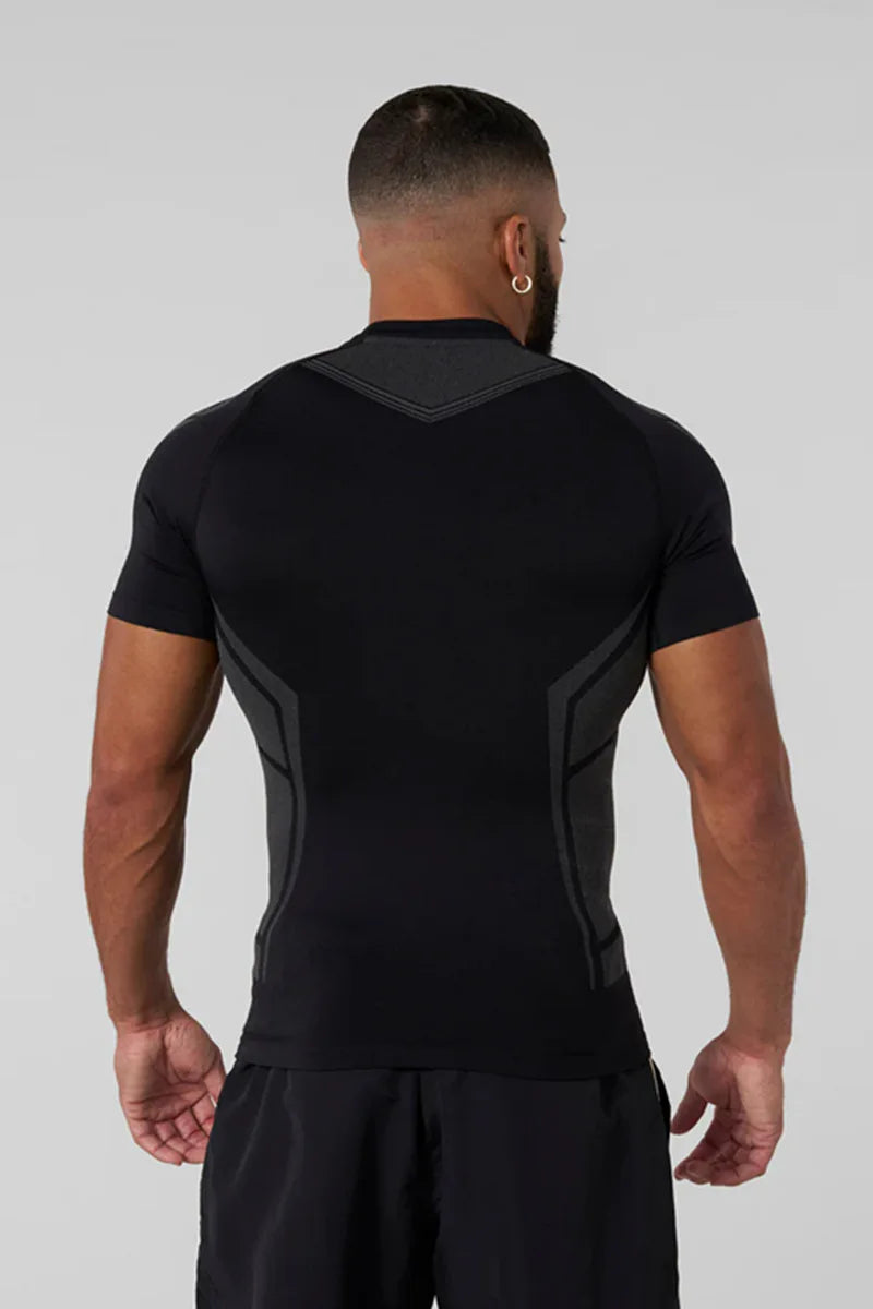 Men Short Sleeve Compression Shirts