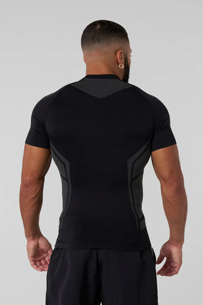 Men Short Sleeve Compression Shirts