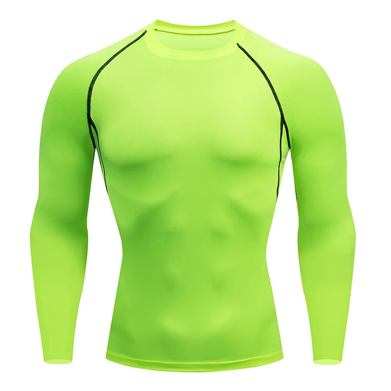 Men Running Compression Shirts