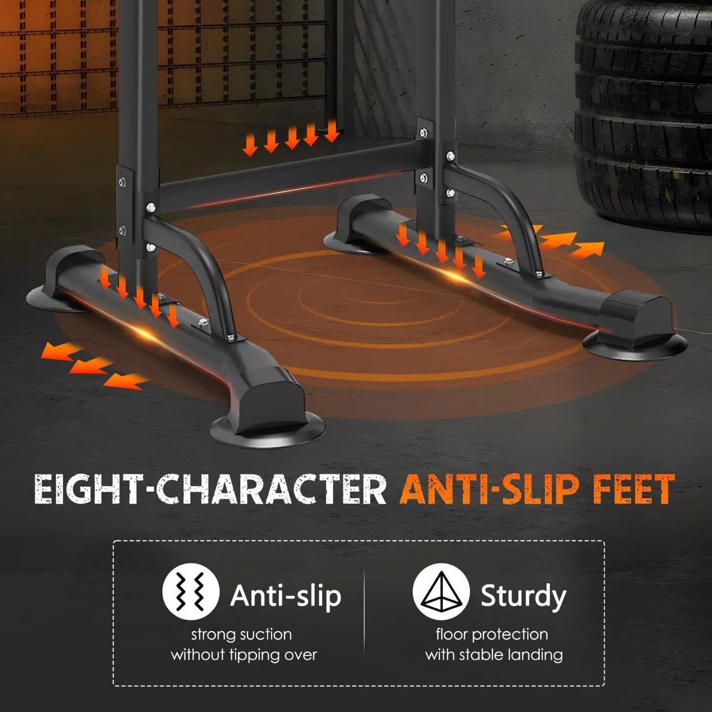 Adjustable Pull Up Bar- 10 Height Settings