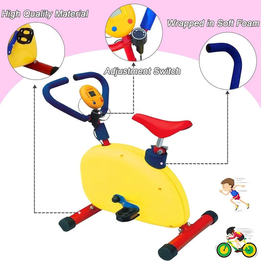 Workout Bike with Adjustable Treadmill