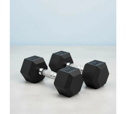 Coated Hex Dumbbell Set