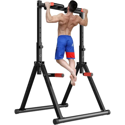 Foldable Power Tower Pull Up Bar
