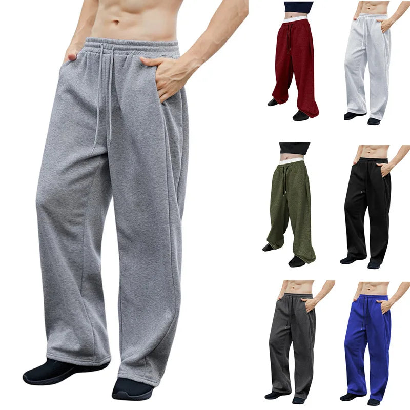 Mens Sweatpants Straight Fit Joggers