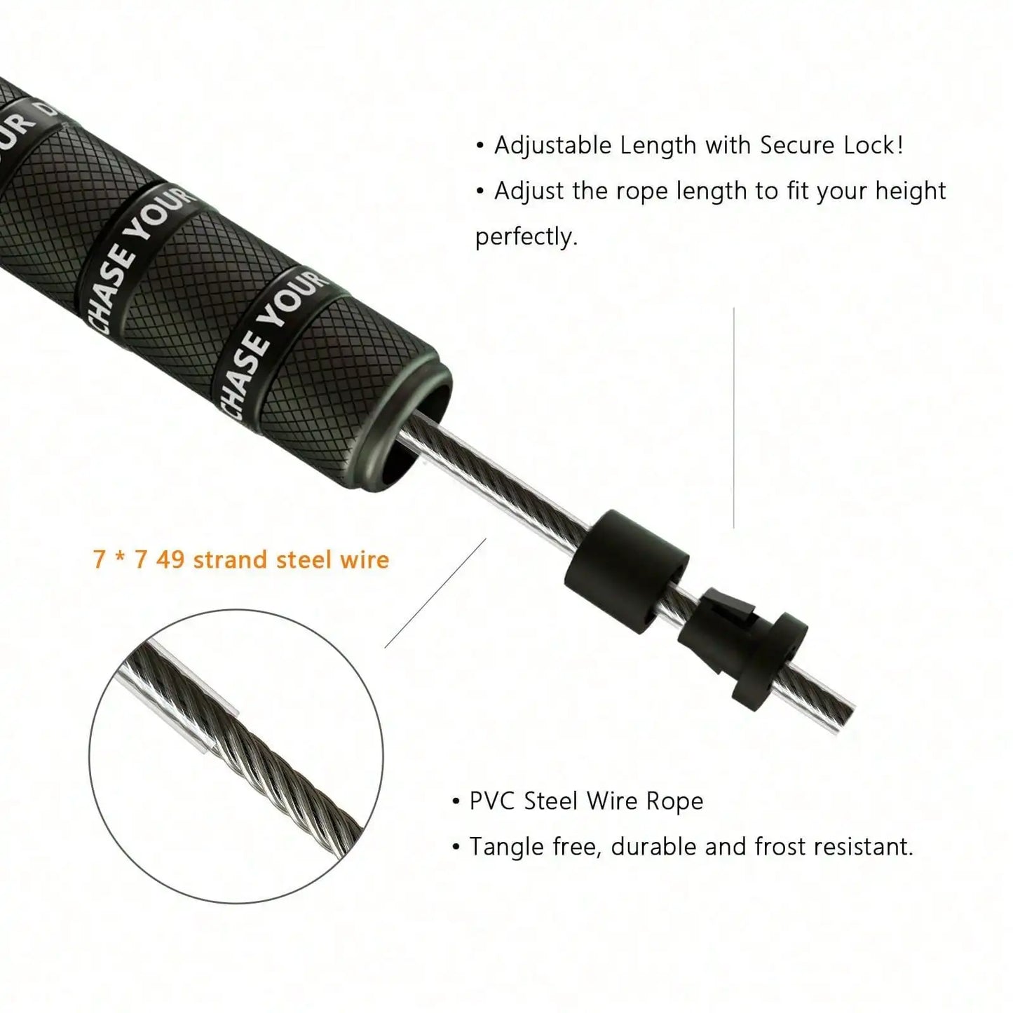 Adjustable Speed Jump Rope