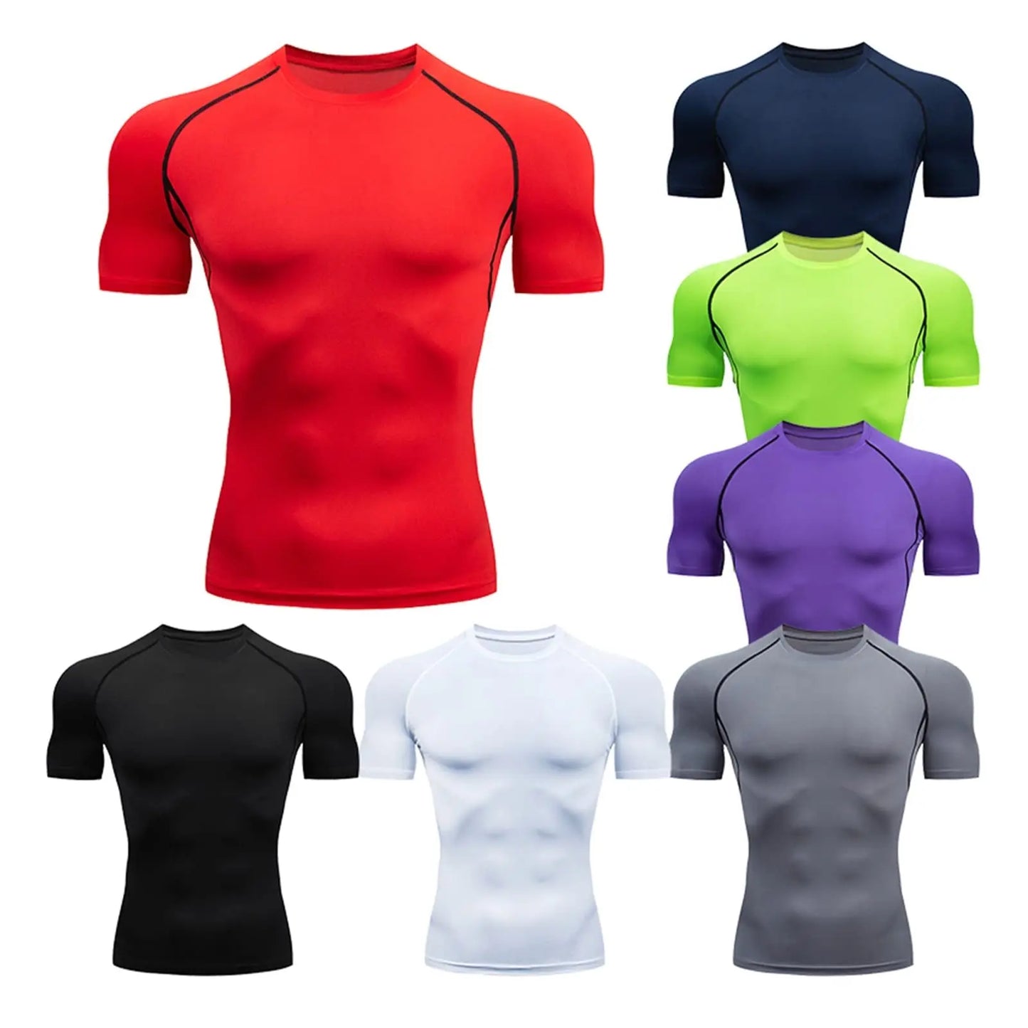 Men Running Compression Shirts