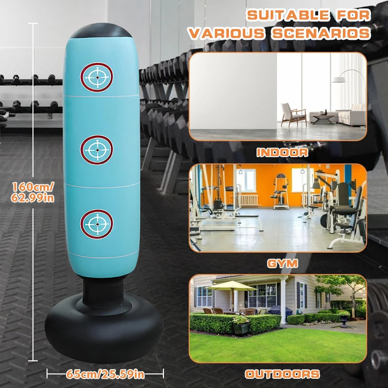 Punching Bag Inflatable Heavy Duty Boxing Bag