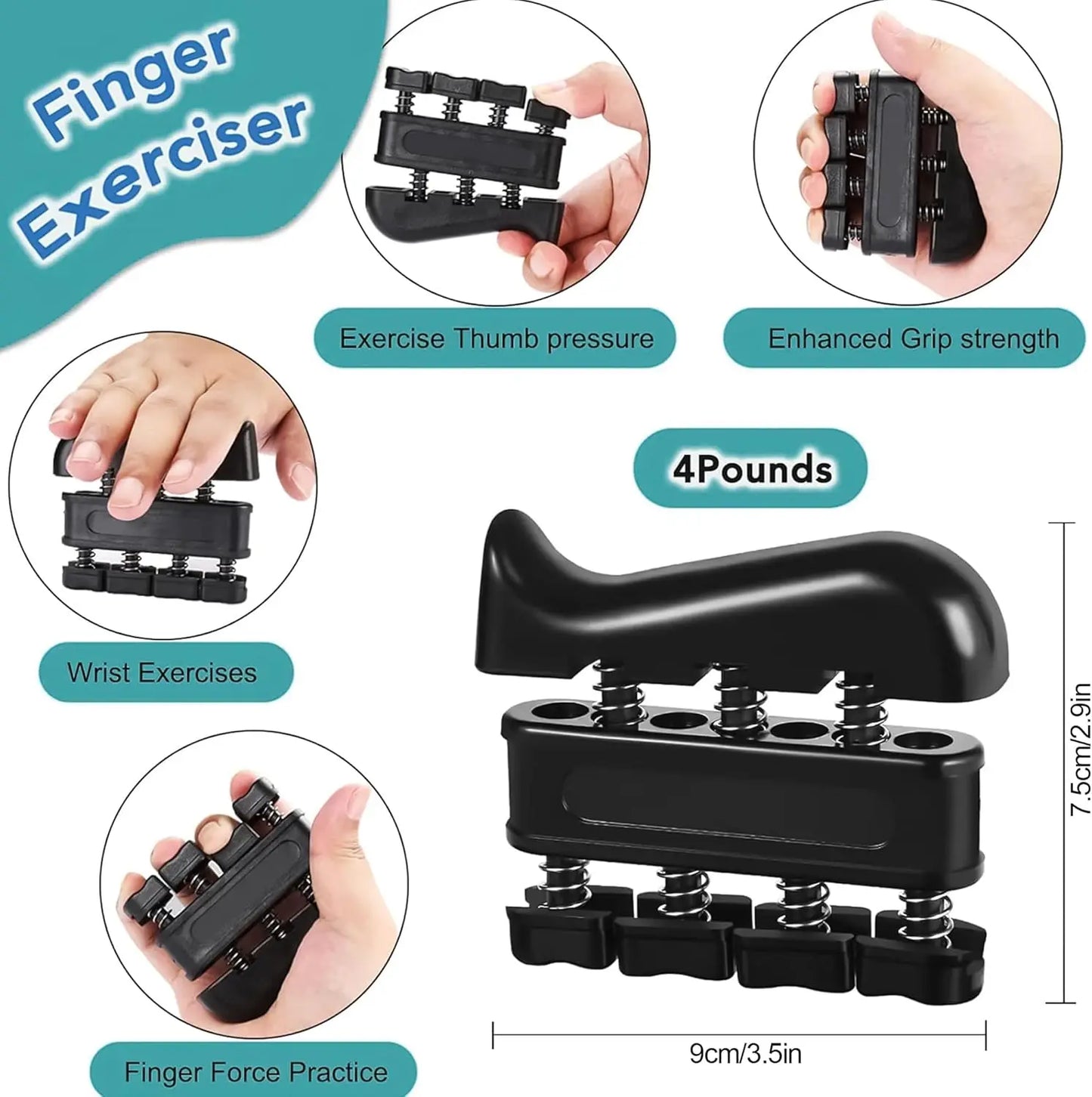 Mechanical Counting Grip Strength Trainer