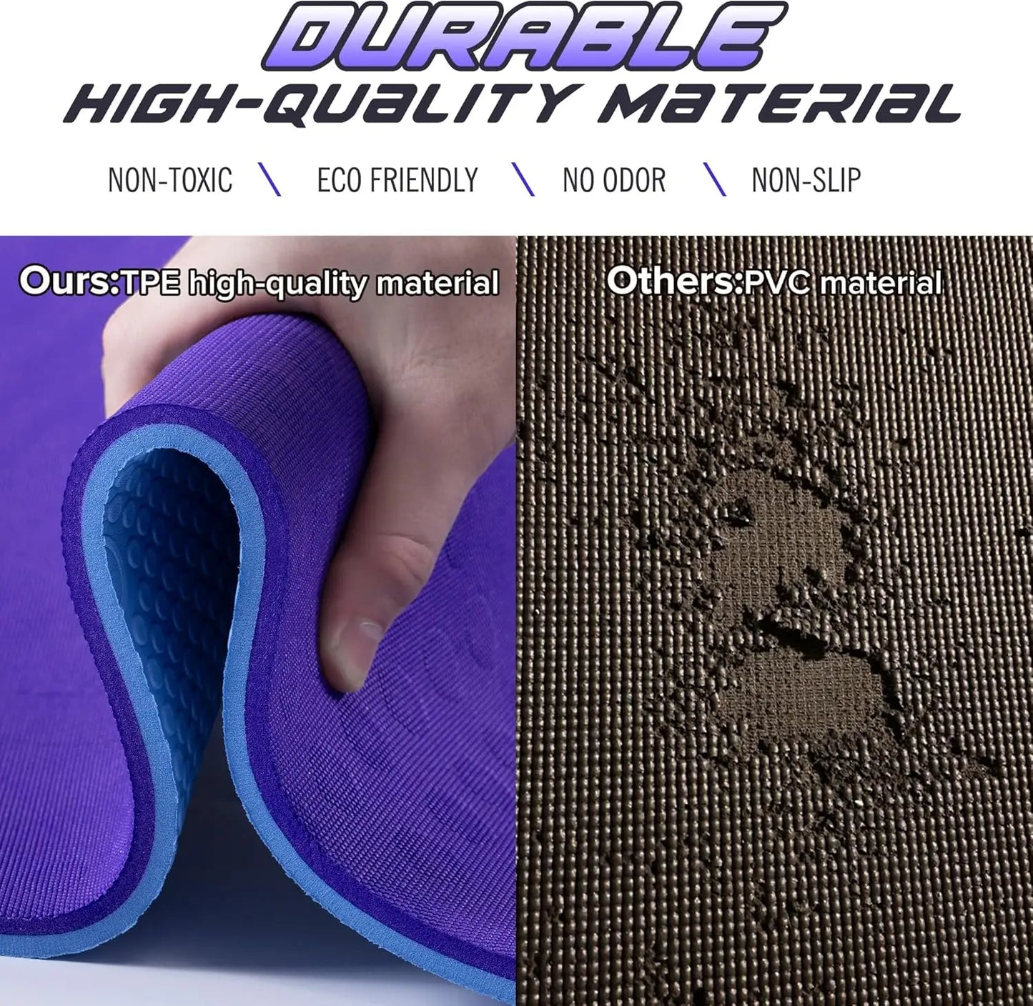 Yoga Mat, non slip design