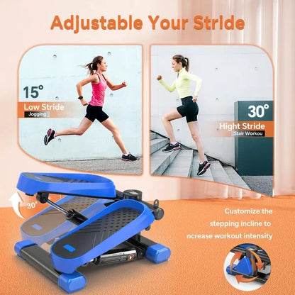 Mini Stepper with ResiBands and LCD Monitor
