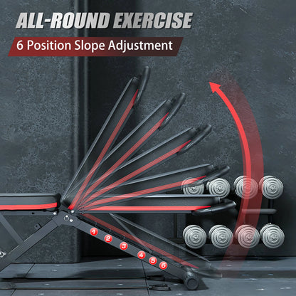 Weight Bench Foldable Full Body Workout
