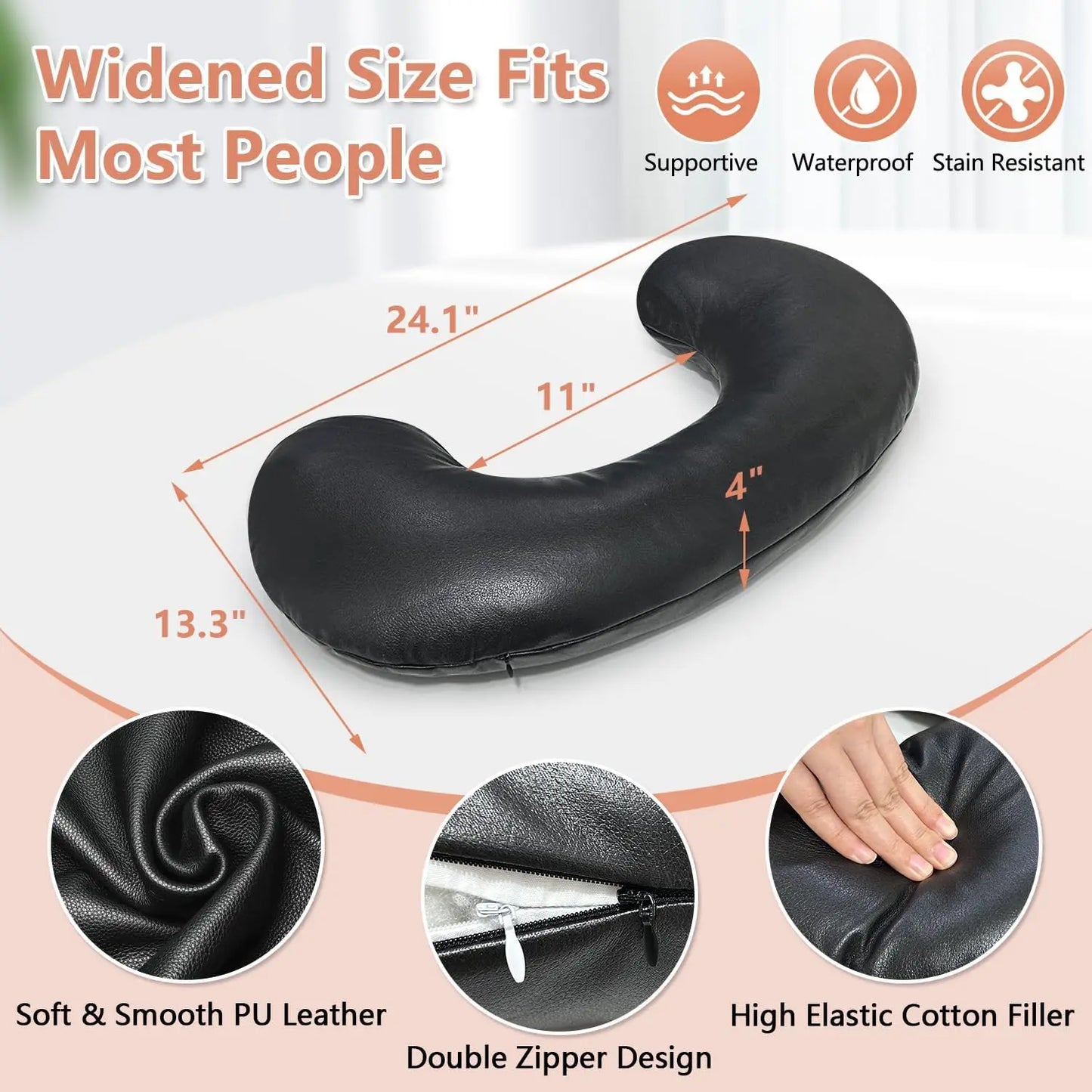 Massage Breast Support Pillow