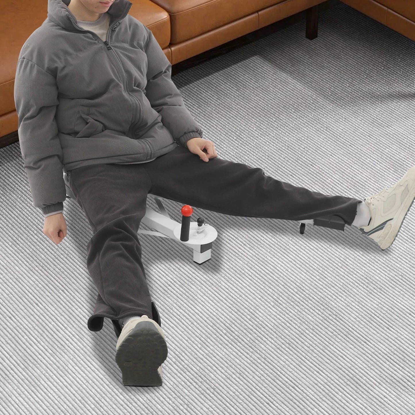 Telescopic Adjustable Length Flexibility Leg Stretcher