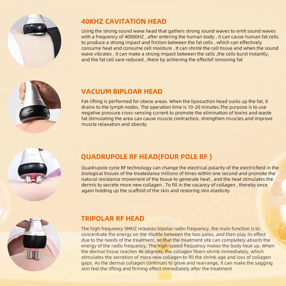 Vacuum Therapy Cavitation Fat Removal