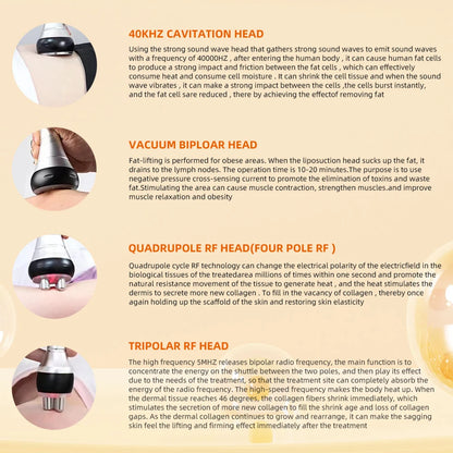 Vacuum Therapy Cavitation Fat Removal