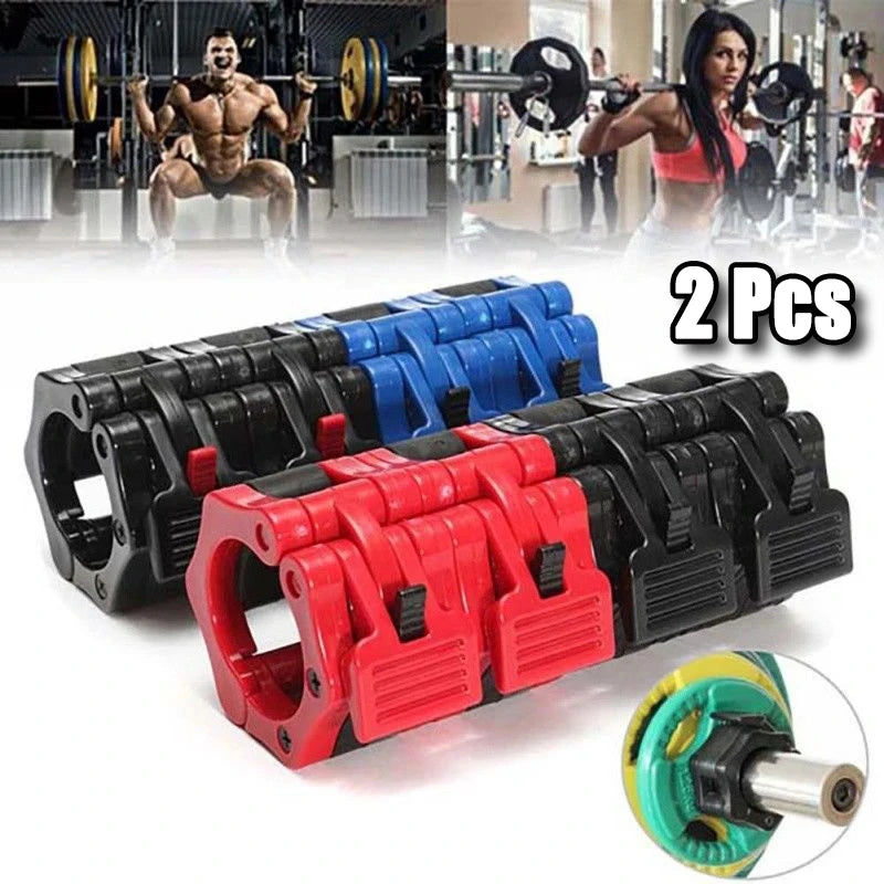 Quick Release Barbell Clamps