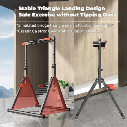 Foldable Power Tower Pull Up Bar