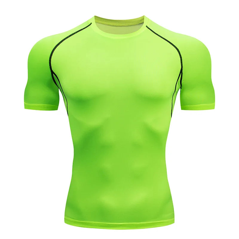 Men Running Compression Shirts