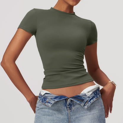 Women Running Sports T Shirt