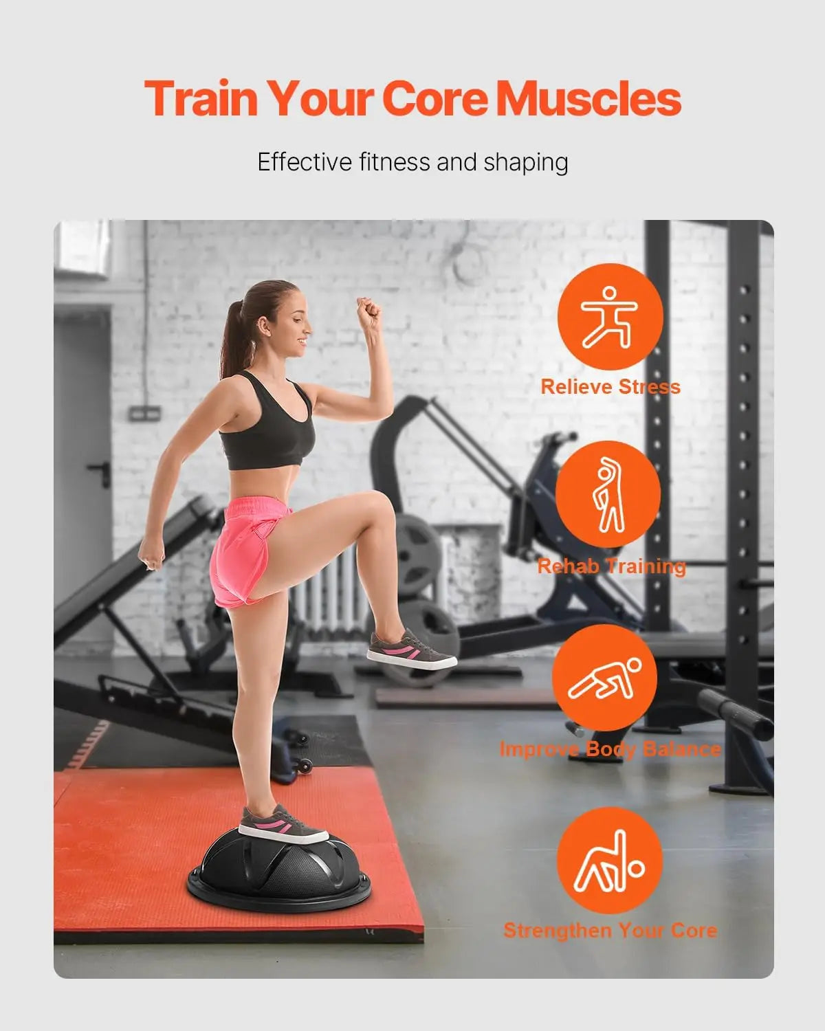 Half Exercise Balance Ball