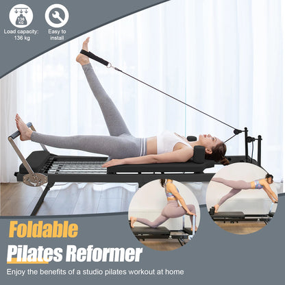 Pilates Reformer with Alloy Springs
