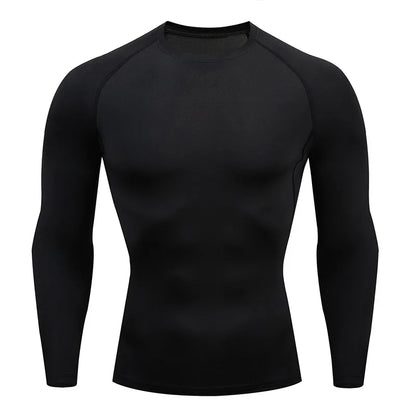 Men Running Compression Shirts