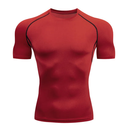 Men Running Compression Shirts
