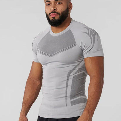 Men Short Sleeve Compression Shirts