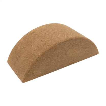 Cork Balanced Moon Brick circular Yoga Training Bricks