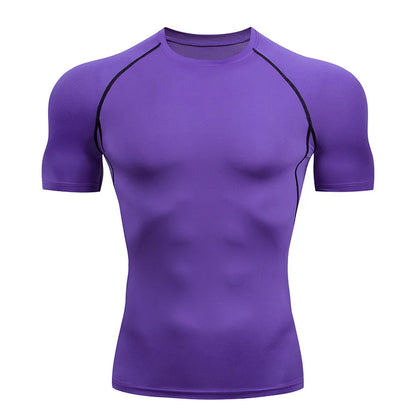 Men Running Compression Shirts